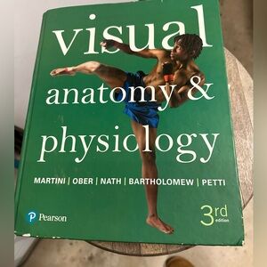 Pearson Visual Anatomy & Physiology Book - Green Cover